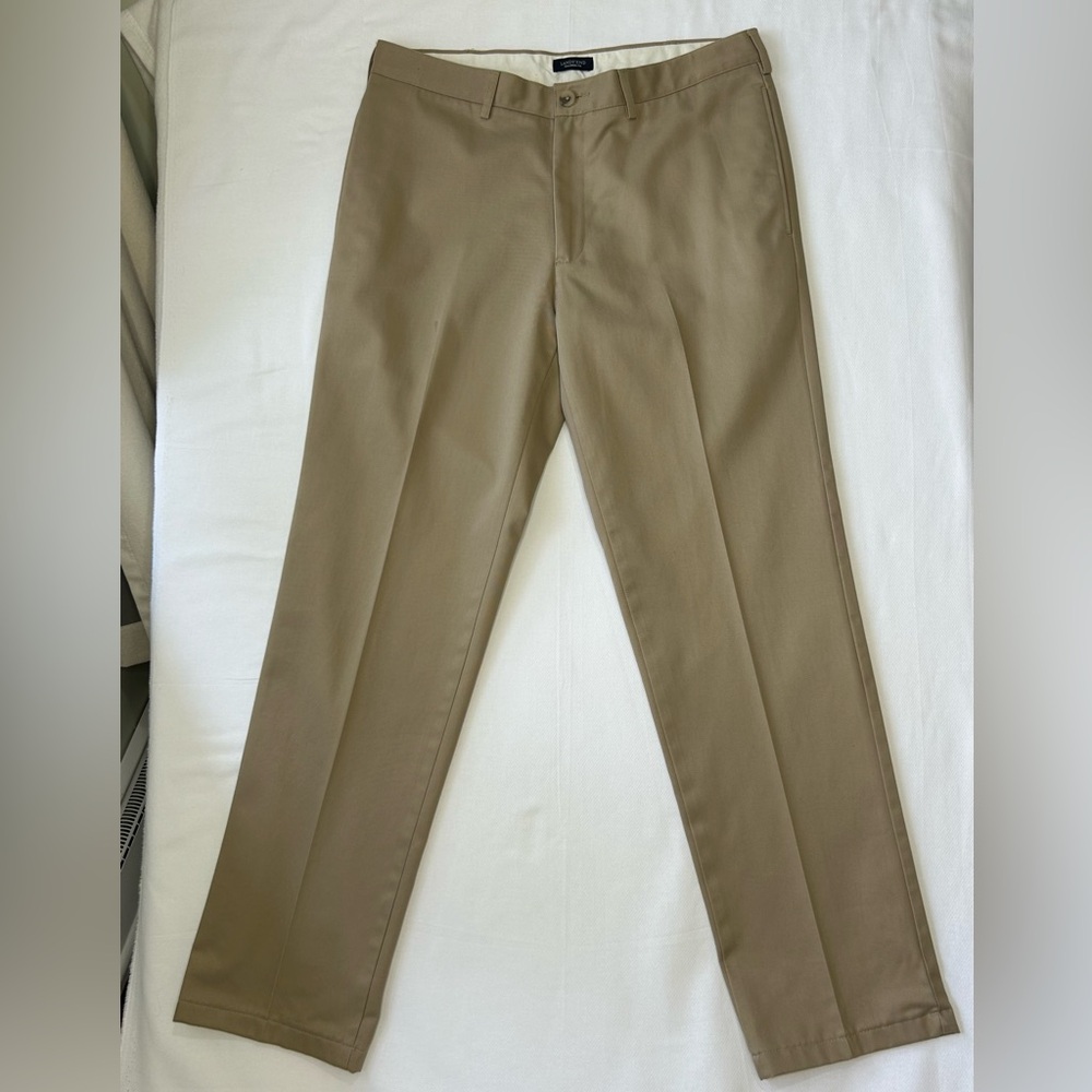 Lands' End Men's Khaki Chinos
